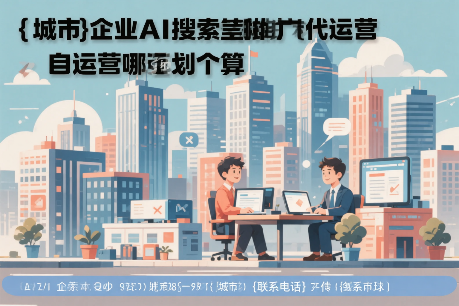 烟台企业AI搜索推广代运营和自运营哪个更划算
