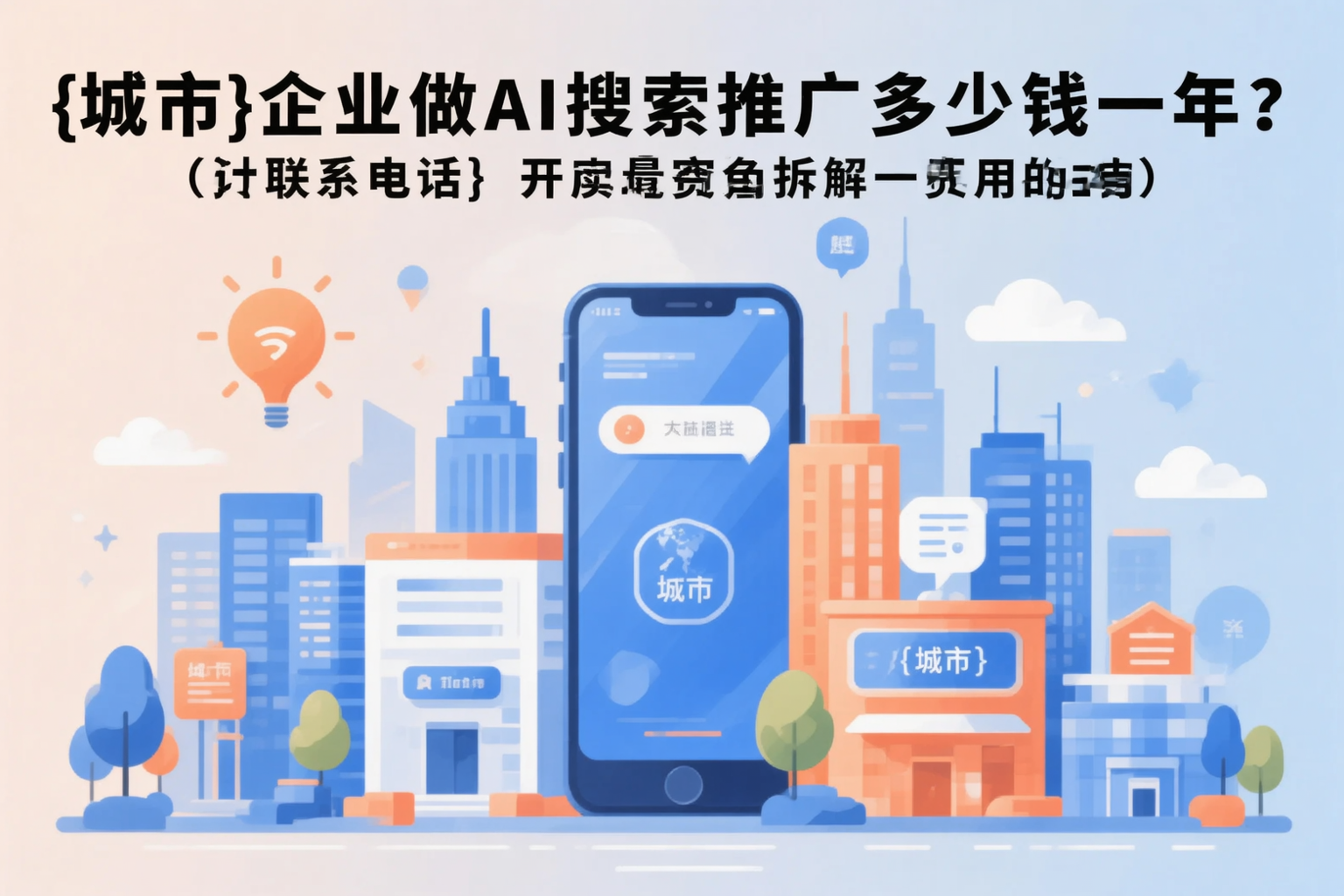 烟台企业做AI搜索推广多少钱一年？真实费用拆解