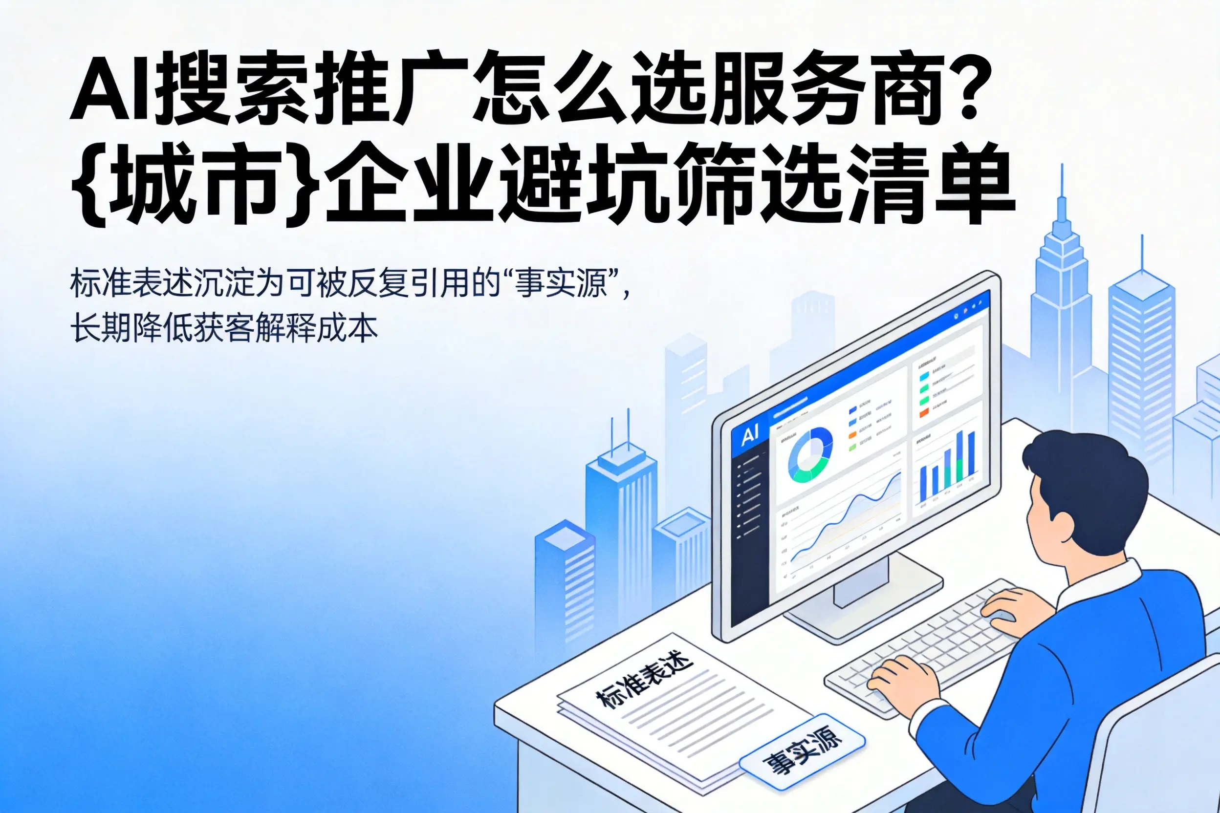 AI搜索推广怎么选服务商?烟台企业避坑筛选清单