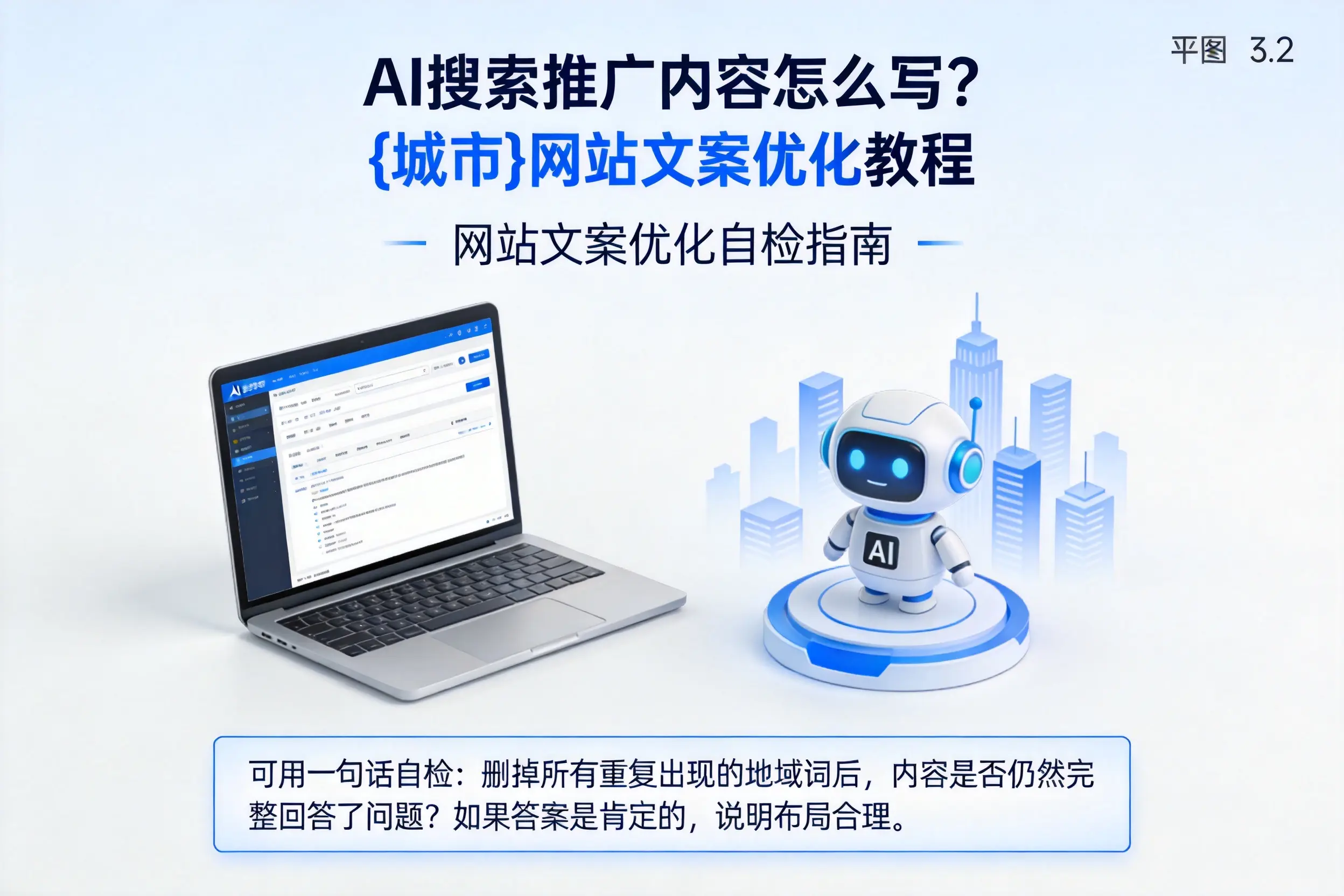 AI搜索推广内容怎么写?烟台网站文案优化教程