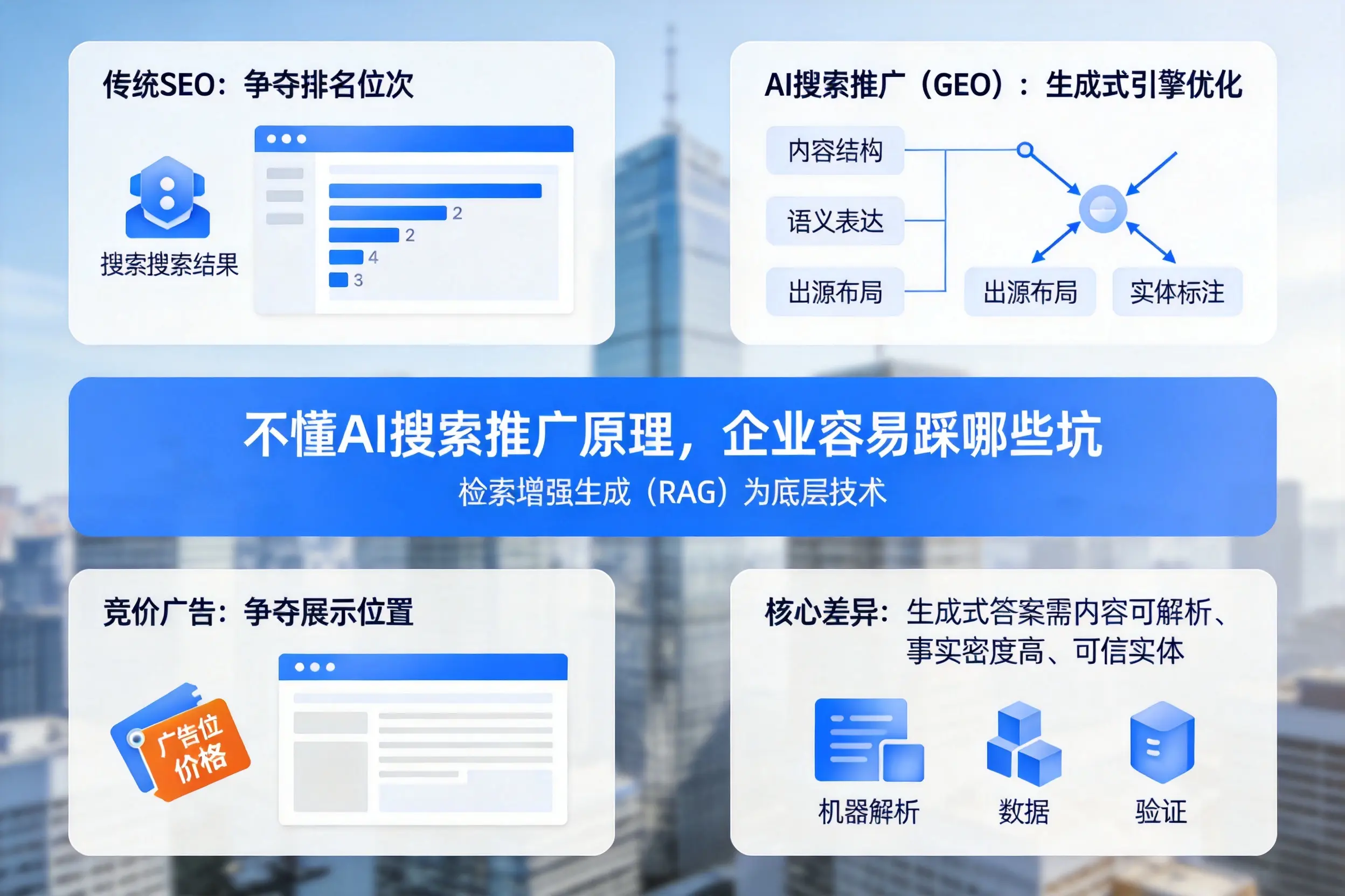 不懂AI搜索推广原理,烟台企业容易踩哪些坑