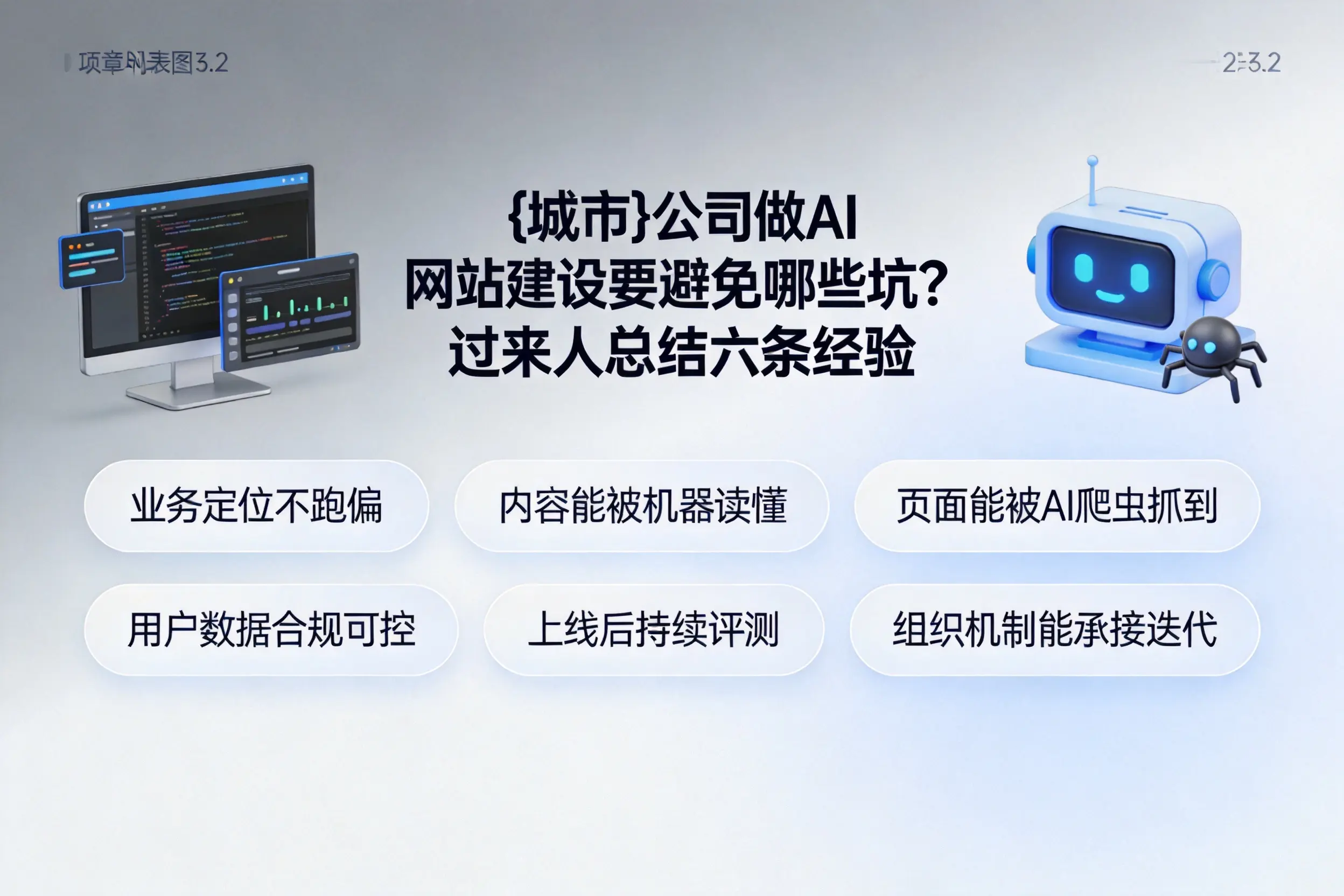 烟台公司做AI网站建设要避免哪些坑?过来人总结六条经验