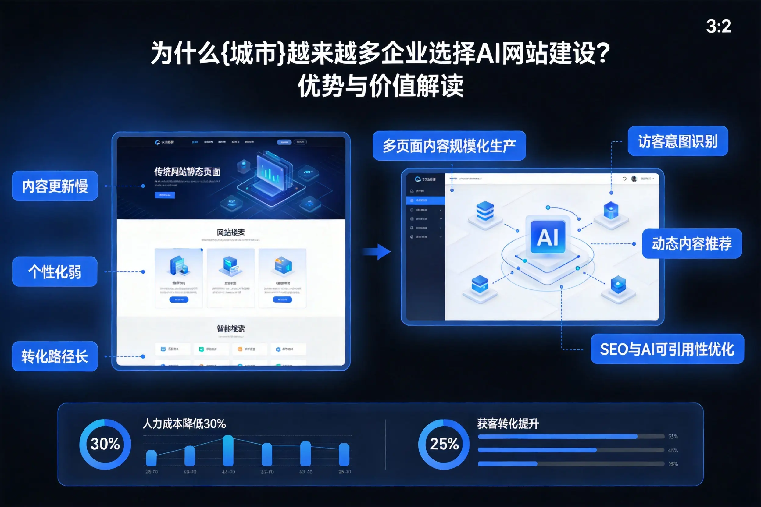 为什么烟台越来越多企业选择AI网站建设?优势与价值解读