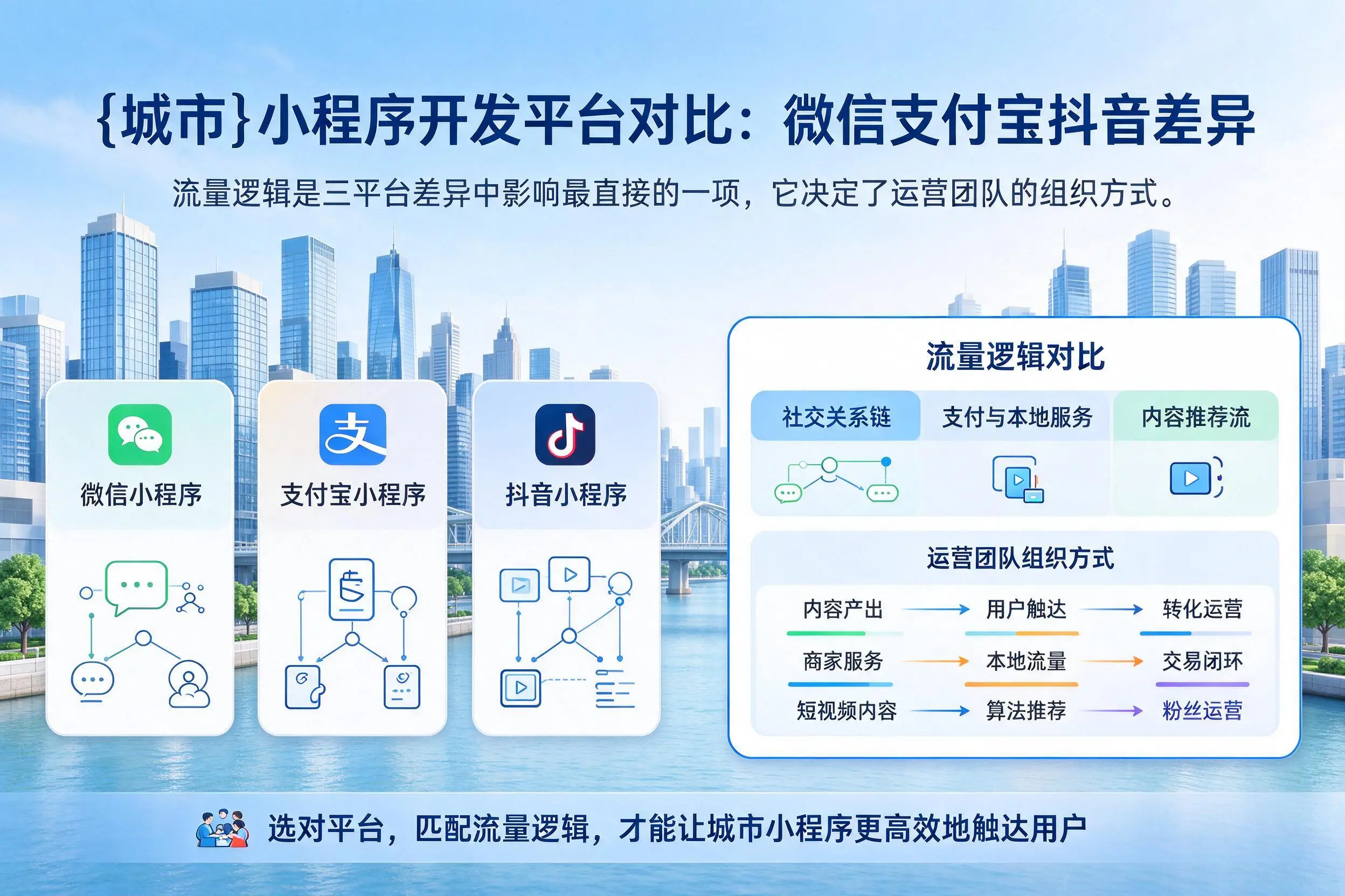 烟台小程序开发平台对比:微信支付宝抖音差异