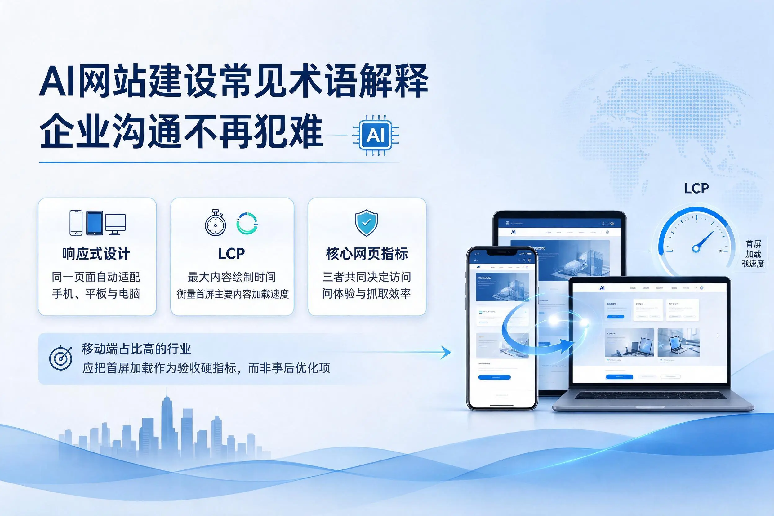AI网站建设常见术语解释，烟台企业沟通不再犯难