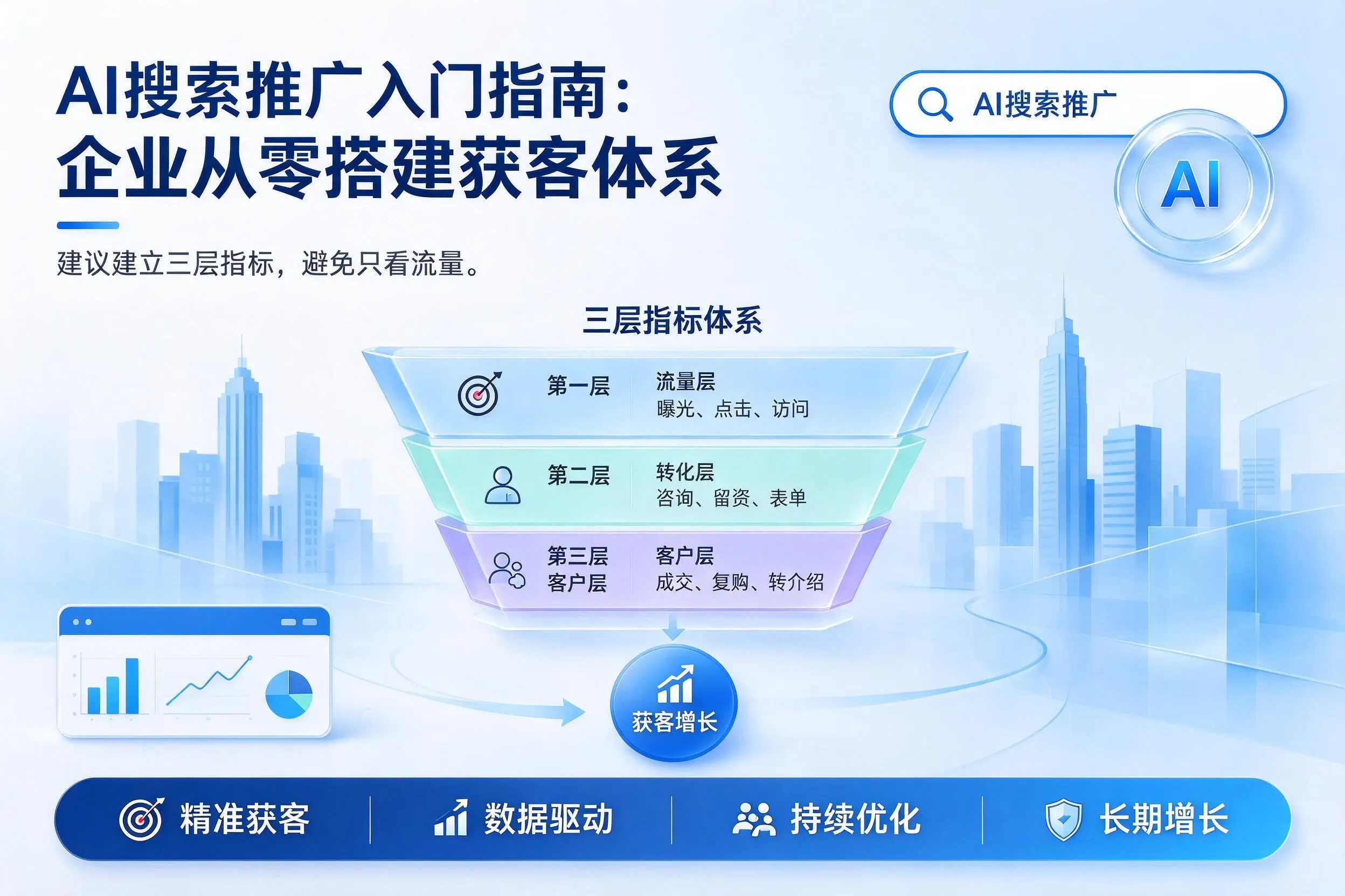 AI搜索推广入门指南:烟台企业从零搭建获客体系